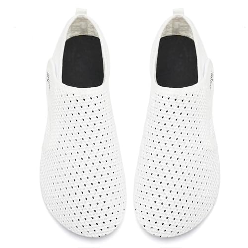 WateLves Water Shoes for Women Men Swim Beach Aqua Socks Quick Dry Barefoot House Slippers Travel Shoes with Adjustable Ma...