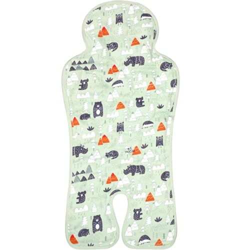 Pinkunn Gel Car Seat Baby Cooling Pad for Summer Breathable Stroller Cooler Pad Multifunctional Carseat Cooling Mat for Ba...