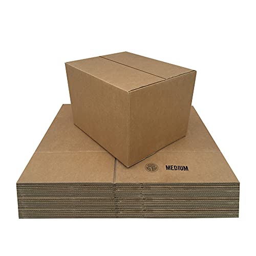 uBoxes Moving Boxes Bundle of 18"x14"x12" (Medium Boxes - Pack of 20)