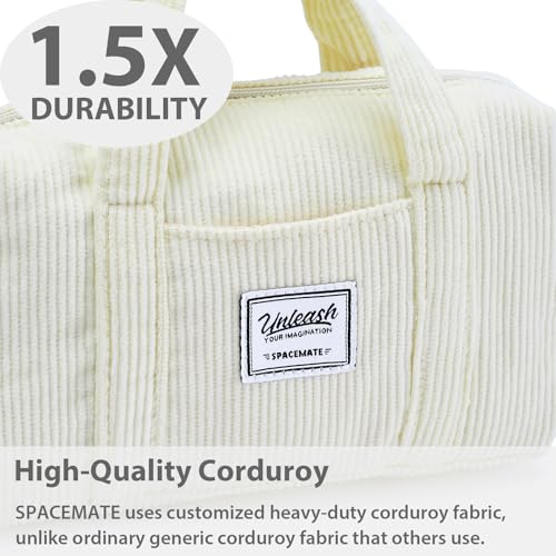 SPACEMATE Pencil Case Pouch Box Bag School Supplies Girls Boys Kids, Cute Preppy Stuff Large Big Capacity Aesthetic Pen Or...