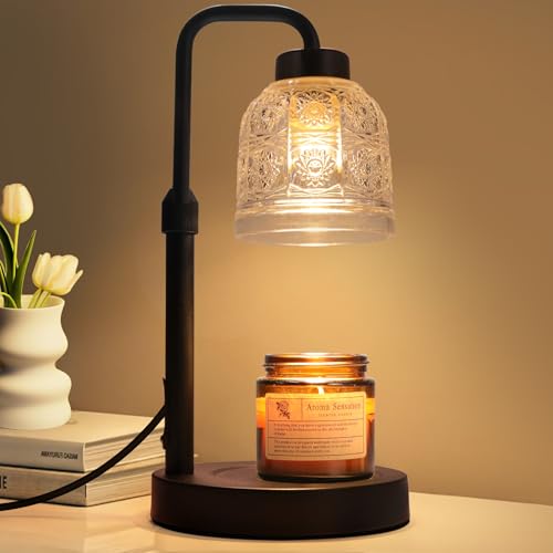 Yohonk Candle Warmer Lamp with Timer Dimmable, Adjustable Lamp Candle Warmer, Birthday Gifts for Women Mom, Wax Warmer Lam...