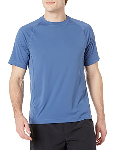 Amazon Essentials Men's Slim-Fit Short-Sleeve Quick-Dry UPF 50 Swim Tee