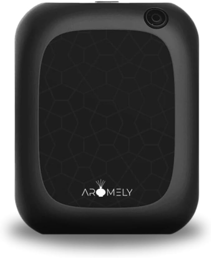 Aromely Smart Bluetooth Nebulizing Aromatherapy Scent Diffuser, Essential Oil Diffuser for Home, Spa & Office, Waterless A...