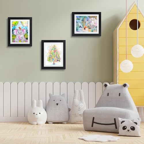 Golden State Art, 10x12.5 Kids Art Frames, Front-Opening Picture Frame Great for Kids Drawings, Artworks, Children Art Pro...