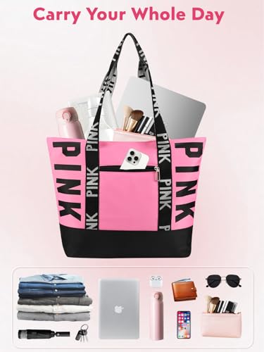 MOPERIL Travel Tote Bags for Women, Waterproof Beach Bag Spend the Night Bags for Women, Travel & Overnight Bag