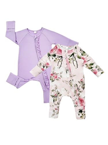 Bow Dream Bamboo Rayon Baby Pajamas Infant Sleepers Newborn Girl Boy Clothes Rompers Jumpsuit Outfit