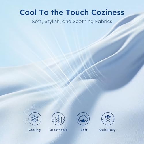 ZOMISIA Premium Cooling Blanket for Large Dogs - Q-MAX>0.5 Cold Breathable Washable Pet Mat, Travel Soft Dog Summer Essent...