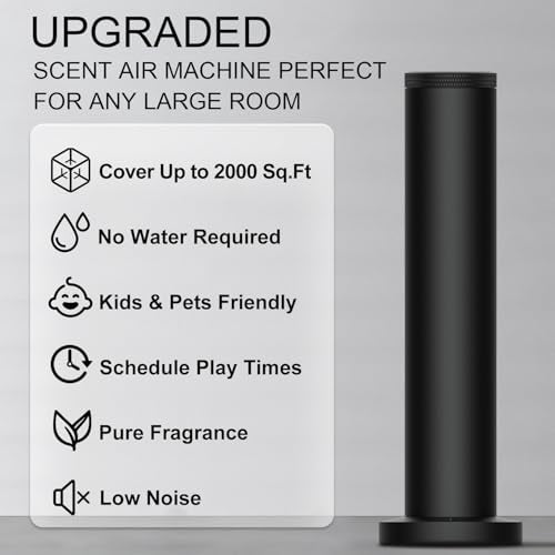Wireless Hotel Scent Diffuser Starter Kit- Cordless Rechargeable Diffuser for Whole House - Hotel Scents Collection - App ...
