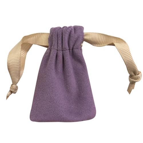 wanerxin 10pcs Mini Tiny Small Velvet Drawstring Pouches Gift Bags for Little Jewelry,Ring,Earrings,Earphone,Gem,Diamonds....