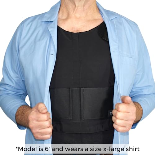 Glacier Tek Concealable Cooling Vest, 59 Degrees for 2.5 Hours 8 Cool Packs, Recharge in 30 Minutes