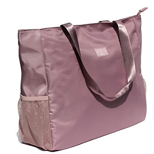 ESVAN Large Lightweight Water Resistant Beach Bag 20 Inch Womens Oversized Tote Bag for Gym, Beach, Travel, Pool, Yoga, Nurse