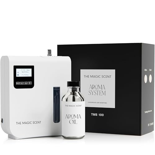 The Magic Scent Diffuser, Scent Air Machine for Home & Hotels, HVAC or Portable Nebulizing Diffuser - Large Room Waterless...