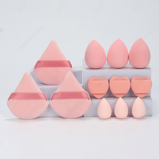 12-piece Makeup Sponge Puff Set