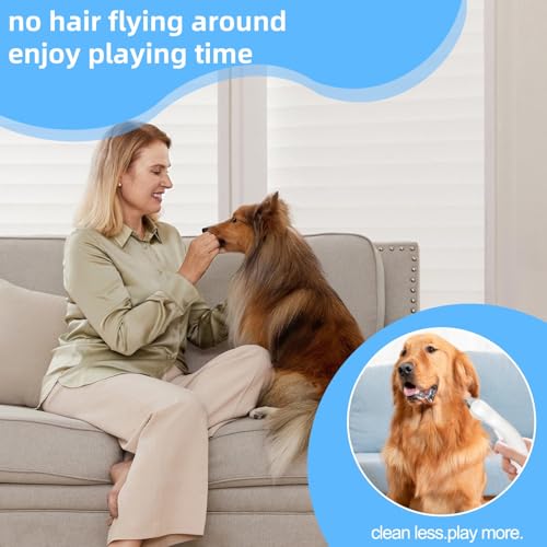 OYCGYLCH Undercoat Rake for Dogs & Cats, Deshedding Brush for Long haired Pets,Dog Brush for Shedding with Release Button,...