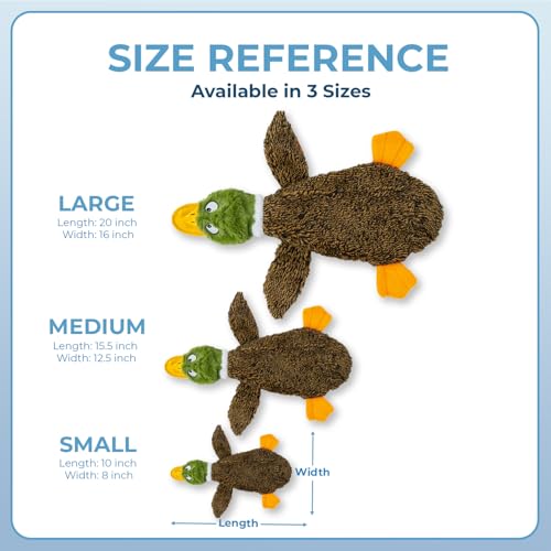 Best Pet Supplies Squeaky Dog Toys with Soft Durable Fabric for Small, Medium and Large Pets Interactive Toy for Indoor Pl...