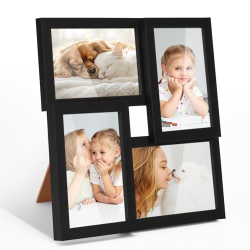 TWING 4x6 Picture Frames Collage, Family Collage Picture Frames Wall Decor, Ideal Gift for Mother's Day, Wall Hanging or T...