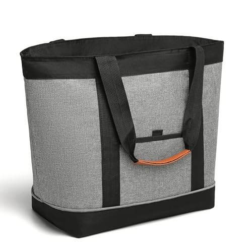 TIIOCTI Insulated Cooler Bag Reusable Grocery Tote Bags Transport Large Lunch Box for Women