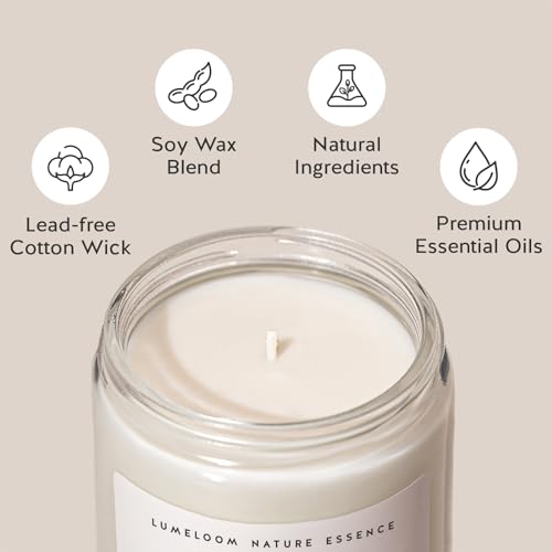 LUMELOOM Retirement Gifts, Farewell Gifts for Coworkers - 9oz Lavender Scented Soy Wax Candle - Coworker Leaving, Goodbye,...
