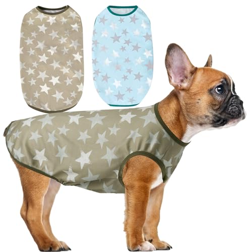 Lightweight Breathable Dog Cooling Shirts, Quick Dry Dog Sunscreen Shirt, Professional Pet Summer Vest for Small Medium La...