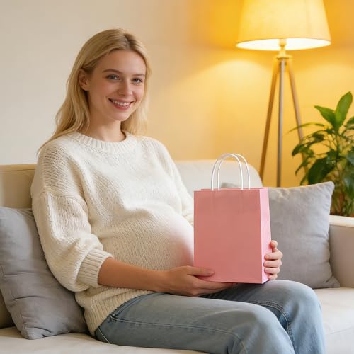 6pcs gift bags (pink)