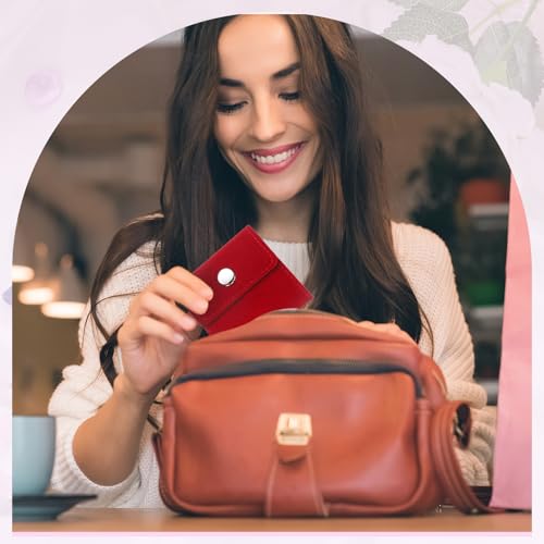uxcell 6 Pcs Velvet Jewelry Pouches with Snap Button 2.8x2.8 Inch,Soft Jewelry Pouches Storage Bags Small Velvet Gift Bags...
