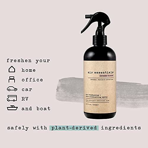 Air Essentials 12 oz Air Freshener & Odor Eliminator Spray - Neutralize Odors from Smoke, Pets, Food & Garbage in Homes, O...
