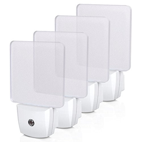 DEWENWILS Night Lights Plug into Wall, LED Night Lights for Kids, Dusk to Dawn Sensor, 3000K Warm Nightlight for Nursery R...