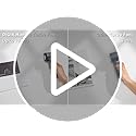 DIGIX Portable Handheld Turbo Fan with Ice Cooling, Rechargeable Personal Fan, Up to 15Hrs Cooling, 100 Speeds 25000RPM Po...
