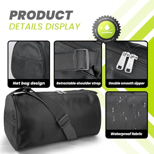 C&F BOGMOST Small Travel Duffel Bag Foldable Waterproof Gym Bag for Gym Beach Swim Bag Men Women Duffle Bag Lightweight Ox...