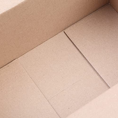 SEJOVAZE 9x6x4 Inch 25 Pack Small Shipping Boxes, Kraft Corrugated Cardboard Boxes Mailer For Small Business Packaging Mailer