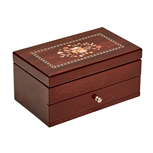 Mele and Co Brynn Wooden Jewelry Box