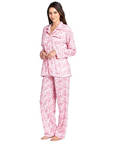 Casual Nights Women's Sleepwear Long Sleeve Floral Pajama Set