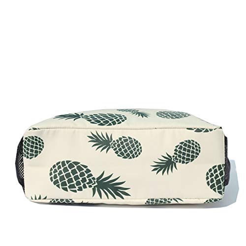 Original Floral Water Resistant Large Tote Bag Shoulder Bag for Gym Beach Travel Daily Bags Upgraded