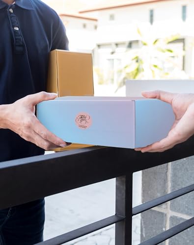 Shipping Boxes 50-Pack Cardboard Boxes: Purple Packaging Boxes - 6x4x2 Mailer Boxes - Small Business Mailing Packing Box