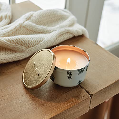 Thymes Scented Candles for Women & Men – Tin with Lid – Luxury Home Decor – Holiday Candles with Notes of Crisp Siberian F...