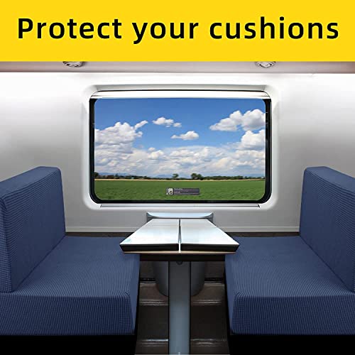 Tlswshsy RV Dinette Cushion Covers-Stretchable Loveseat Sofa Furniture Protector -Elastic Camper Cushion Slipcoversfor RV ...
