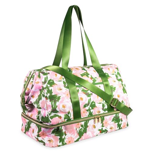 kate spade new york Large Capacity Insulated Cooler Tote Bag, Soft Sided Portable Beach Cooler with Shoulder Strap (Hidden...