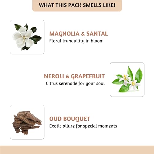 Folkulture Beach Essential Oil Set of 6 | Summer Essential Oils for Diffusers for Home, Humidifiers, Aromatherapy | Nerol...