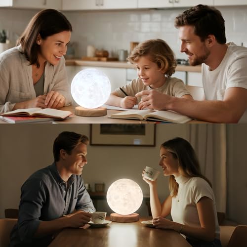Doraubia Light Therapy Lamp,10000 Lux Sun Lamp with 3 Color Temperatures,Stepless Brightness,Timer & Memory Function, Happ...