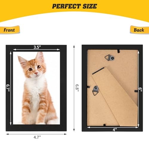 YOUKE OLA Set of 50 Picture Frame Bulk Photo Frames Wall Mounting Simple Photo Frames Multi Picture Frames for Wall or Tab...