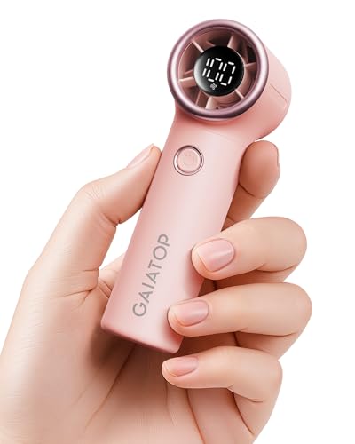 Gaiatop Mini Portable Handheld Fan, 4000mAh [15h Max Runtime] Personal Turbo Fans Pocket Size, High Speed 1-100 Adjustable...