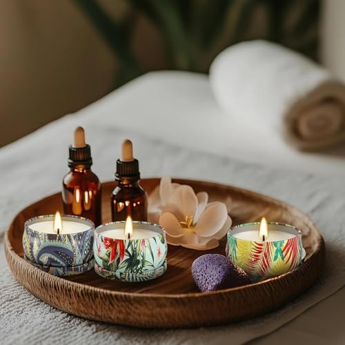 AYIQIW Set 36Pack Scented Candles Gifts Soy Wax Travel Tin Jar Candles for Home 2.5 OZ jar Candles for Mom, Birthday, Than...