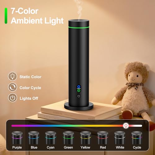 Maromalife Waterless Diffuser, Essential Oil Diffuser, 1000 Sq.Ft Coverage Scent Diffuser – Plug-in Only, Adjustable Mist,...
