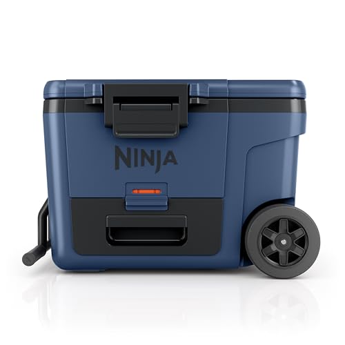 Ninja | Cooler | FrostVault 45QT Cooler with Wheels | Insulated with Temp Dry Storage Drawer | Keeps Ice Cold for Days | f...