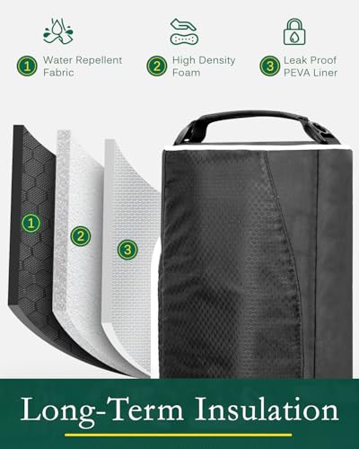 Golf Cooler Bag with Ice Packs - Golf Gifts for Men Fits in Golf Bags Golf Accessories Fathers Day Dad Gifts from Daughter...