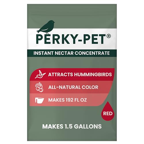 Perky-Pet Hummingbird Instant Nectar Powder Concentrate - 2 lb Bag - 244SFB - Makes 192 oz of Humming bird Liquid Food Nec...