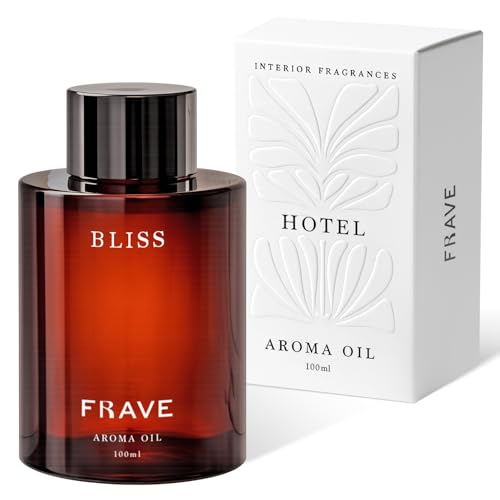 Frave Bliss Hotel Diffuser Oil 100ml, 3.38 oz Aroma Oil, Scent Inspired by The World’s Most Iconic Luxury Hotels, Aromathe...
