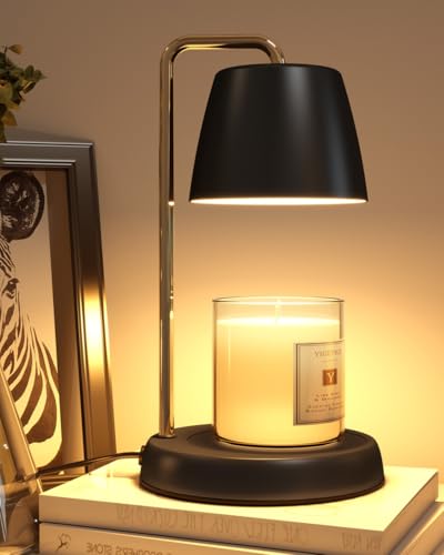 YIGEYIGE Candle Warmer Lamp with Timer and Dimmer - Electric Candle Lamp Warmer for Jar Candles - Ideal Home Decor Gift fo...