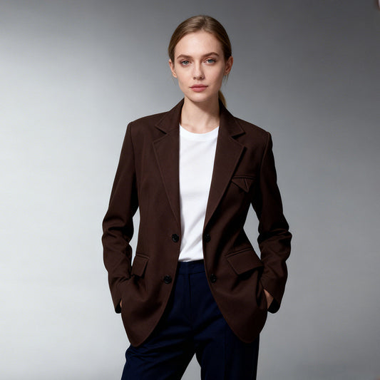 Korean-style Design-Driven Elegant Commuter Casual Blazer For Women