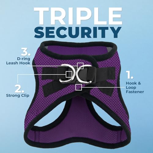 Best Pet Supplies Voyager Step-in Air Harness - All Weather Mesh, Reflective, No Pull Harness for Dogs, Cats - Secure with...